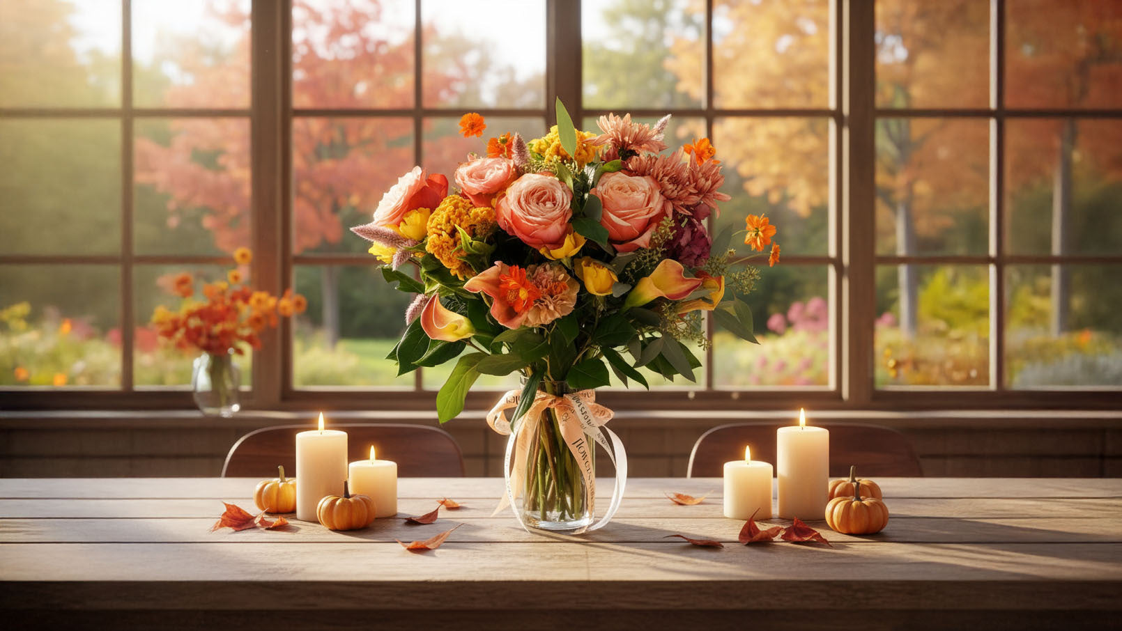 Autumn Radiance Bouquet: Best Seasonal Flowers for Fall Tables