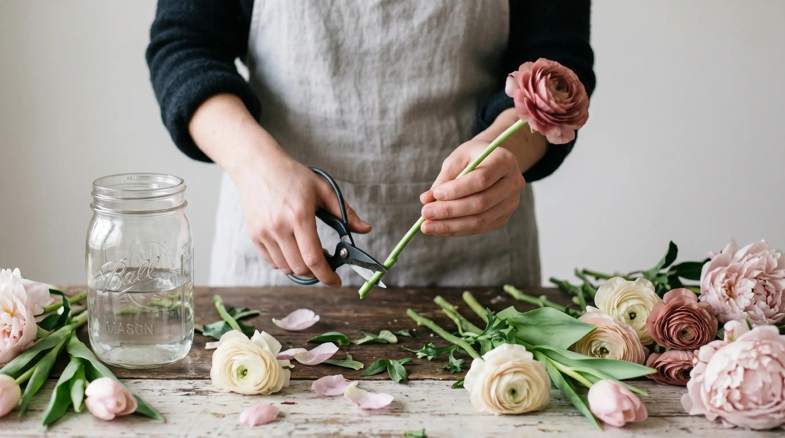 How to Arrange Flowers at Home: Beginner Tips from a Florist