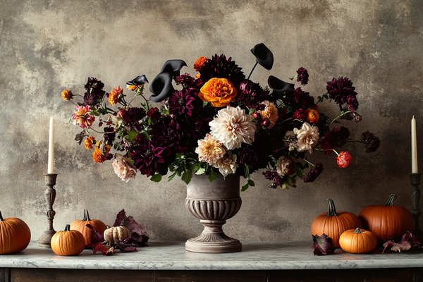 How to Decorate Your Home with Flowers for Halloween