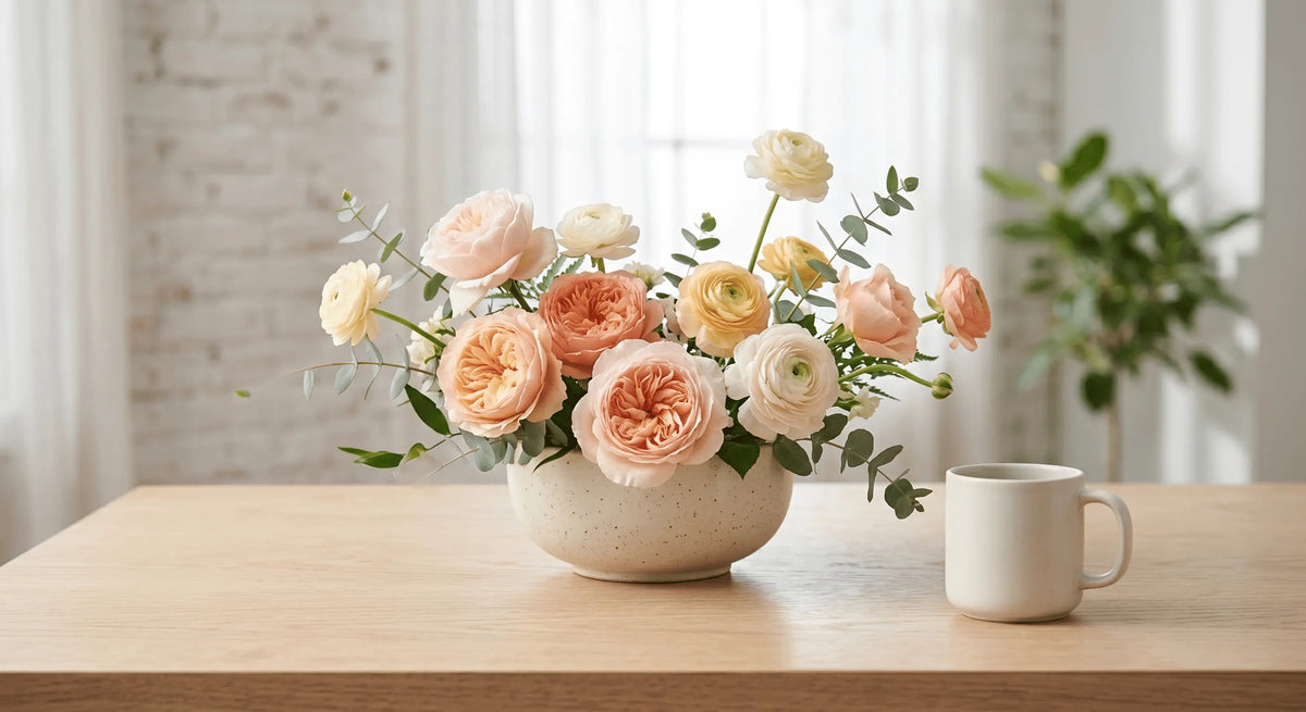 Flower Styling Tips for a Perfect Flat Lay or Tabletop Shot