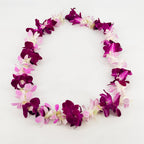 Classic Orchid Lei – Lavender Blush - Flowers Valley Shop