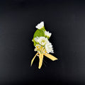 Daisy Boutonniere "Spring Muse" - Flowers Valley Shop