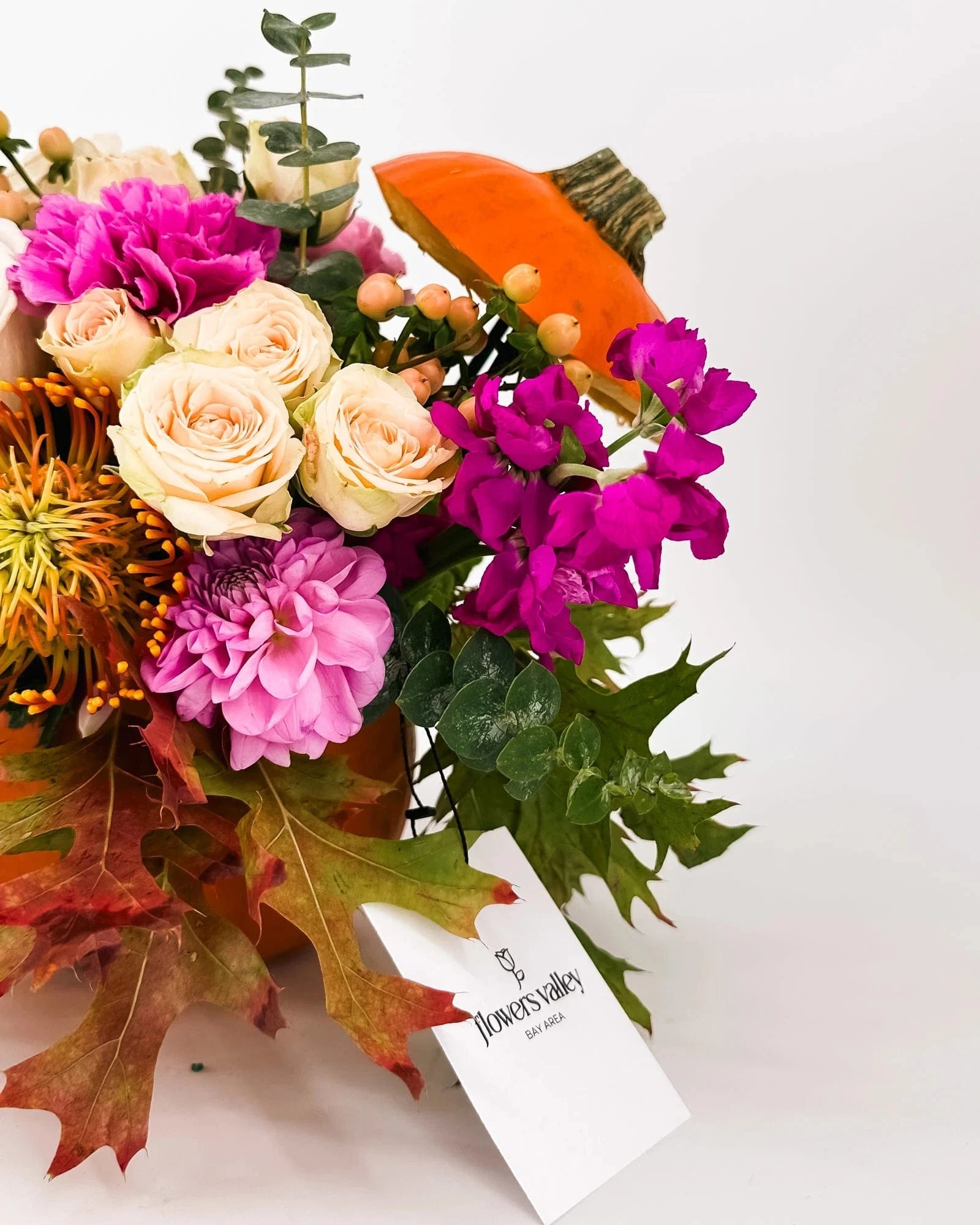 Autumn Glow Pumpkin Arrangement