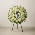 funeral wreath flowers