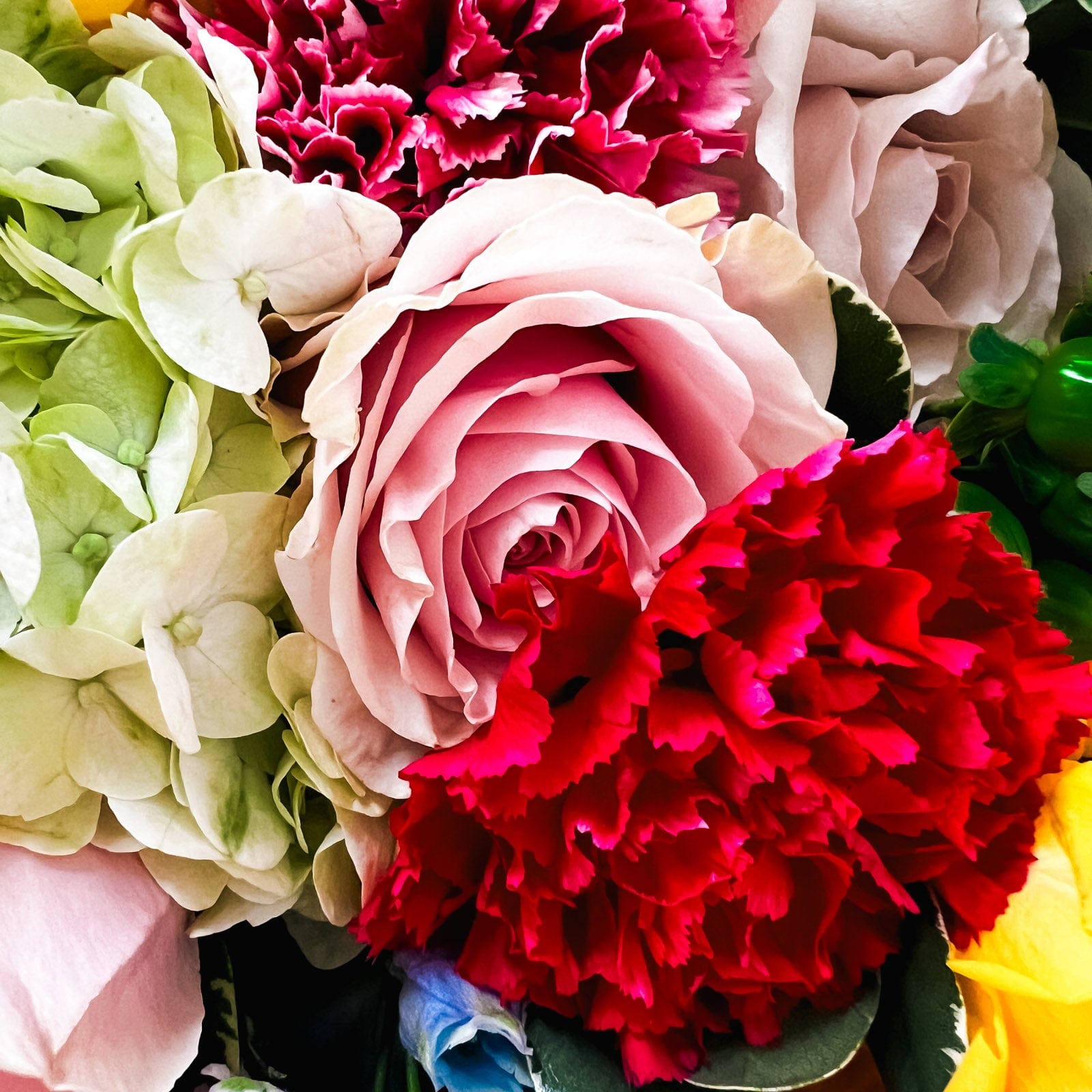 Tangerine Twist Bouquet | Colorful Mixed Flowers Bay Area